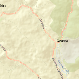 Miękinia Street Map