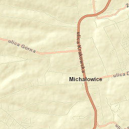 Michałowice Street Map