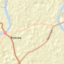 Tryńcza Street Map