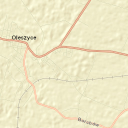 Oleszyce Street Map