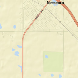 Moosomin Street Map