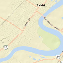 Selkirk Street Map