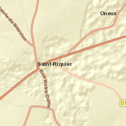 Saint-Riquier Street Map