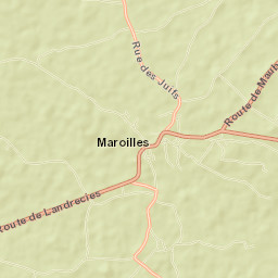 Maroilles Street Map