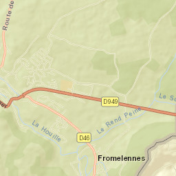 Fromelennes Street Map