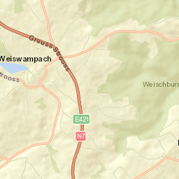 Weiswampach Street Map