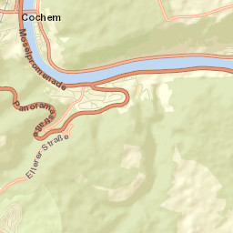 Cochem Street Map