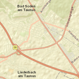 Bad Soden am Taunus Street Map