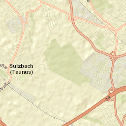 Sulzbach Street Map