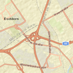 Eschborn Street Map