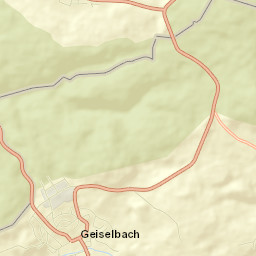 Geiselbach Street Map