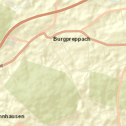 Burgpreppach Street Map