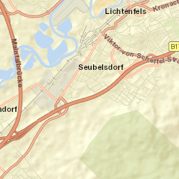 Lichtenfels Street Map