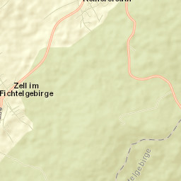 Zell im Fichtelgebirge Street Map