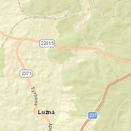 Lužná Street Map
