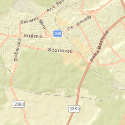 Kladno Street Map