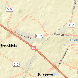 Tuchoměřice Street Map
