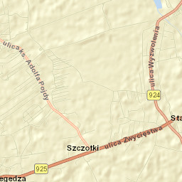 Stanowice Street Map