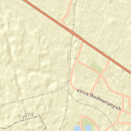 Tychy Street Map