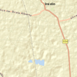 Imielin Street Map