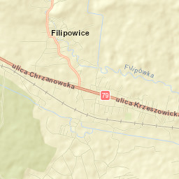 Wola Filipowska Street Map