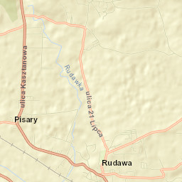 Rudawa Street Map