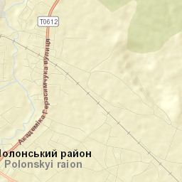 Polonne Street Map