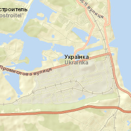 Ukrainka Street Map