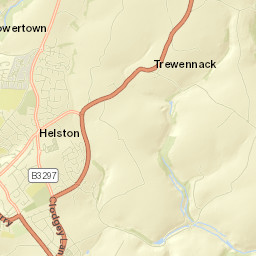Helston Street Map