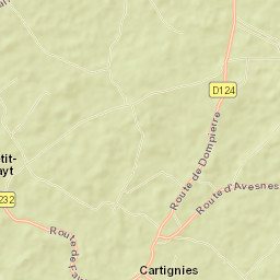 Cartignies Street Map