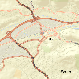 Kulmbach Street Map