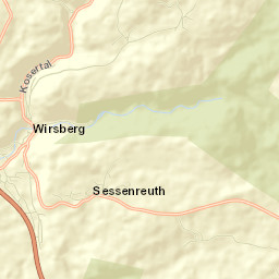Wirsberg Street Map