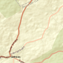 Gefrees Street Map