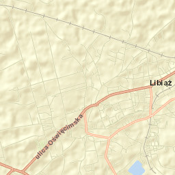 Libiąż Street Map