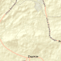 Pogorzyce Street Map