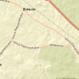 Bolęcin Street Map