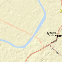 Brzeźnica Street Map