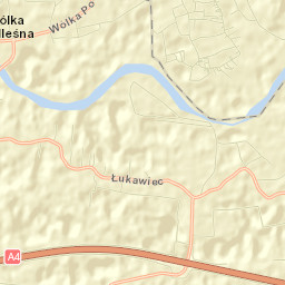 Wólka Podleśna Street Map