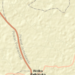 Wólka Pełkińska Street Map