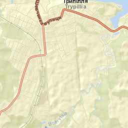 Trypillia Street Map