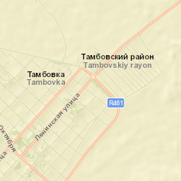 Tambovka Street Map