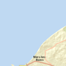 Mers-les-Bains Street Map