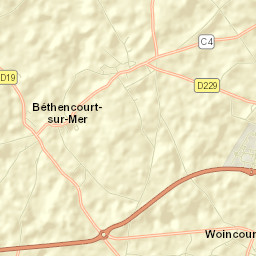Béthencourt-sur-Mer Street Map