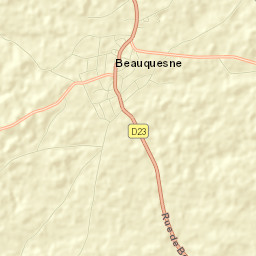 Beauquesne Street Map