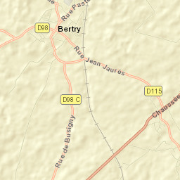 Bertry Street Map