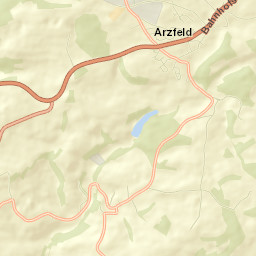 Arzfeld Street Map