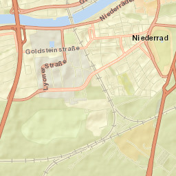 Niederrad Street Map