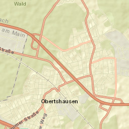 Obertshausen Street Map