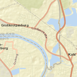 Kahl am Main Street Map