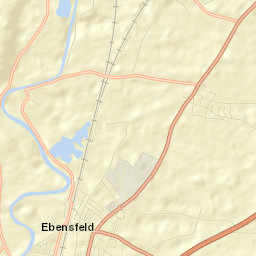 Ebensfeld Street Map